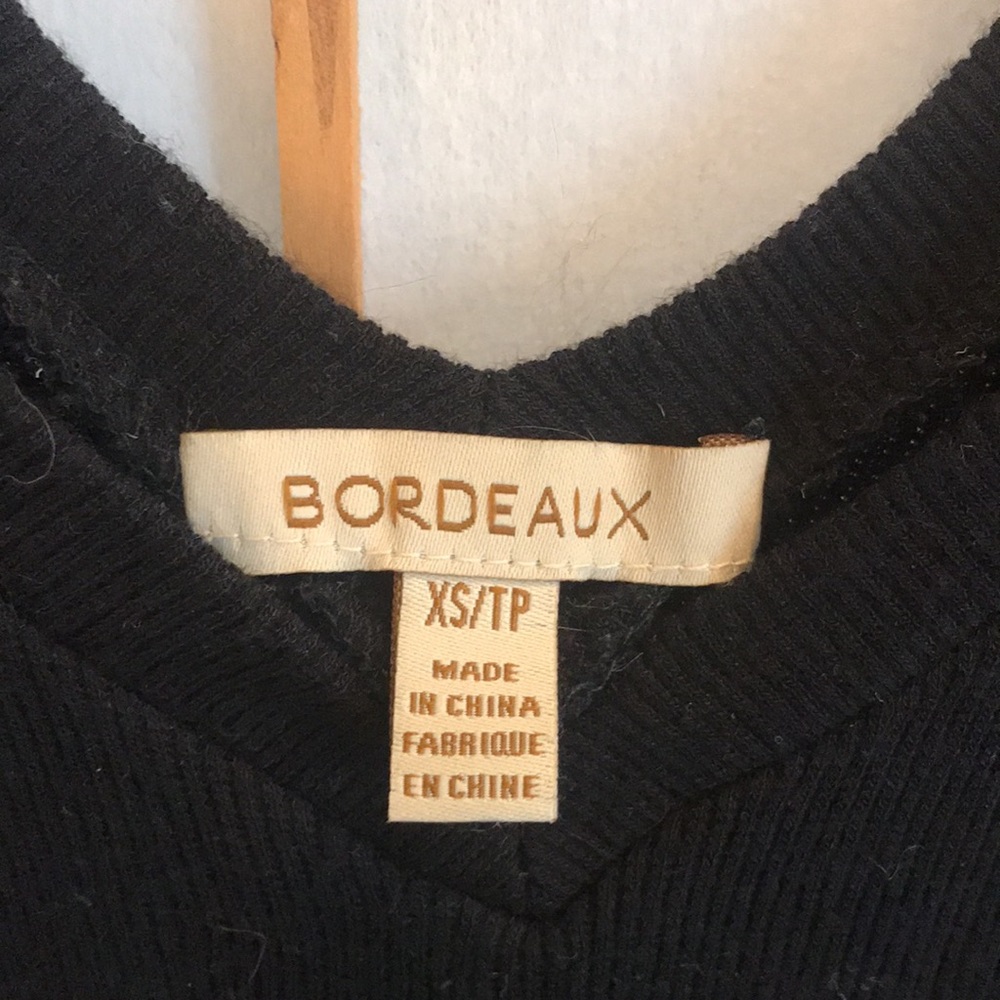 XS Black Anthropologie Tunic - Picture 2 of 2